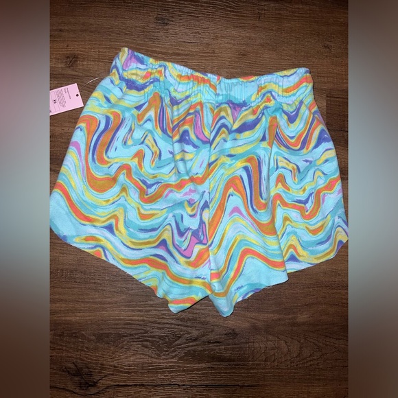 NWT Target Wild Fable Aqua/Orange Swirl Shorts - Picture 4 of 5